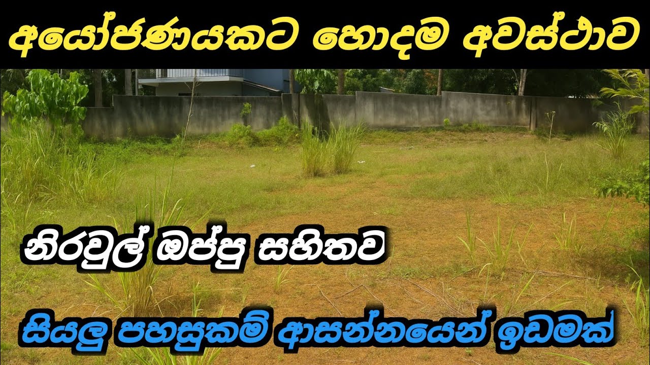 ආයෝජනකට සුපිරි අවස්ථාව | Land for Sale | Land Sale in Elpitiya | Ikman Selling 