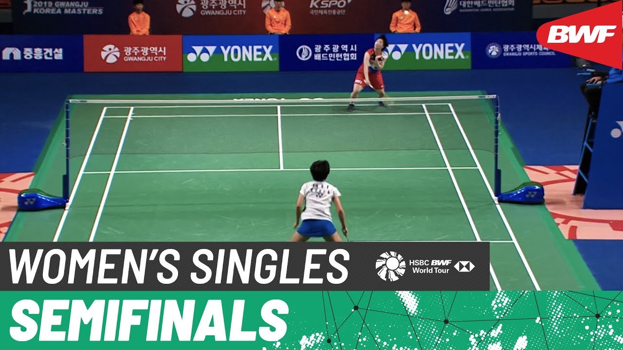 SF | WS | Akane YAMAGUCHI (JPN) [1] vs. AN Se Young (KOR) [7] | BWF 2019