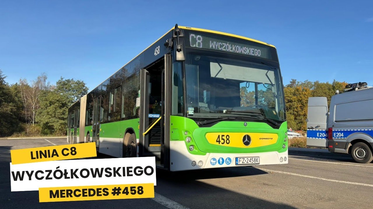 CABVIEW Mercedes Conecto G #458 | Linia : C8