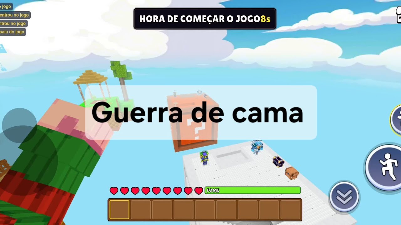 Eu finalmente eu voltei para jogar guerra de cama 