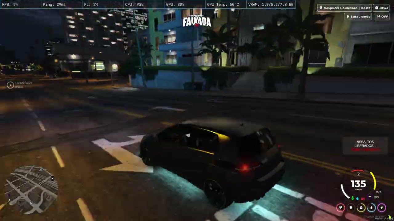 Assalto A Loja 01 Fuga #fivem