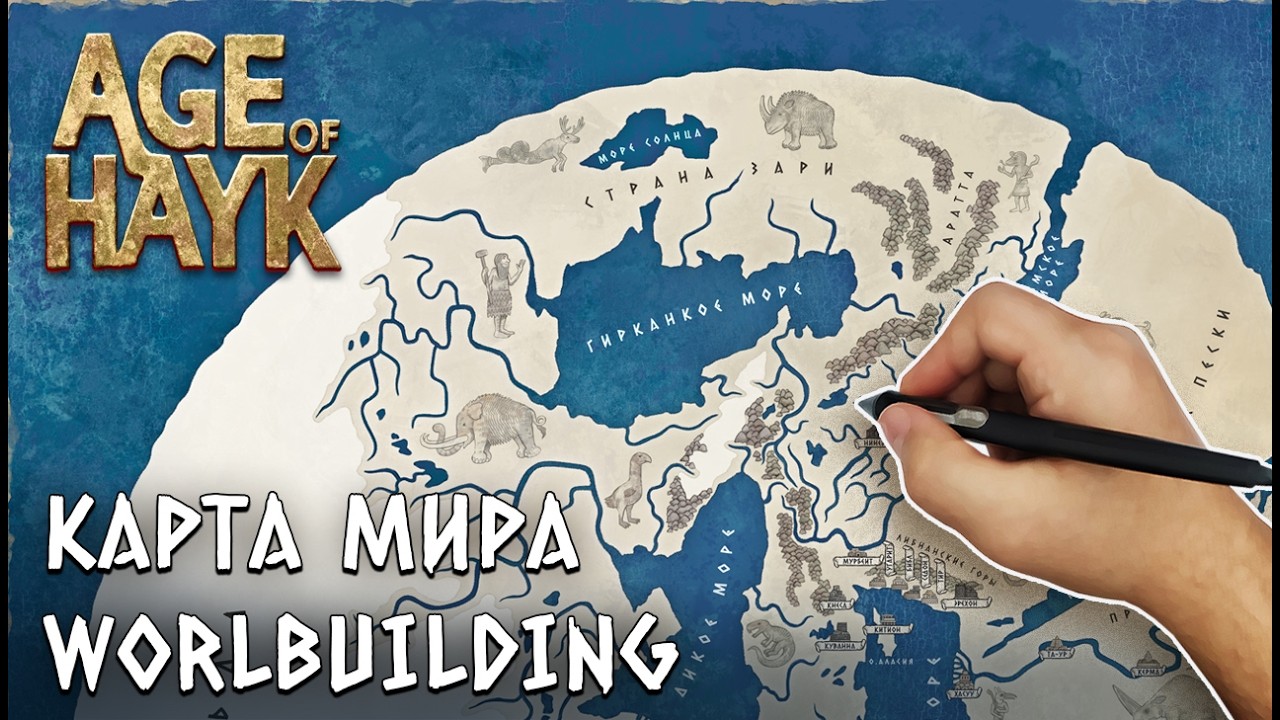 Карта мира | speedpaint | Age of Hayk