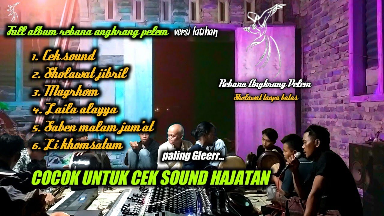 CEK SOUND REBANA MODERN PALING GLEER || cocok buat sound system anda