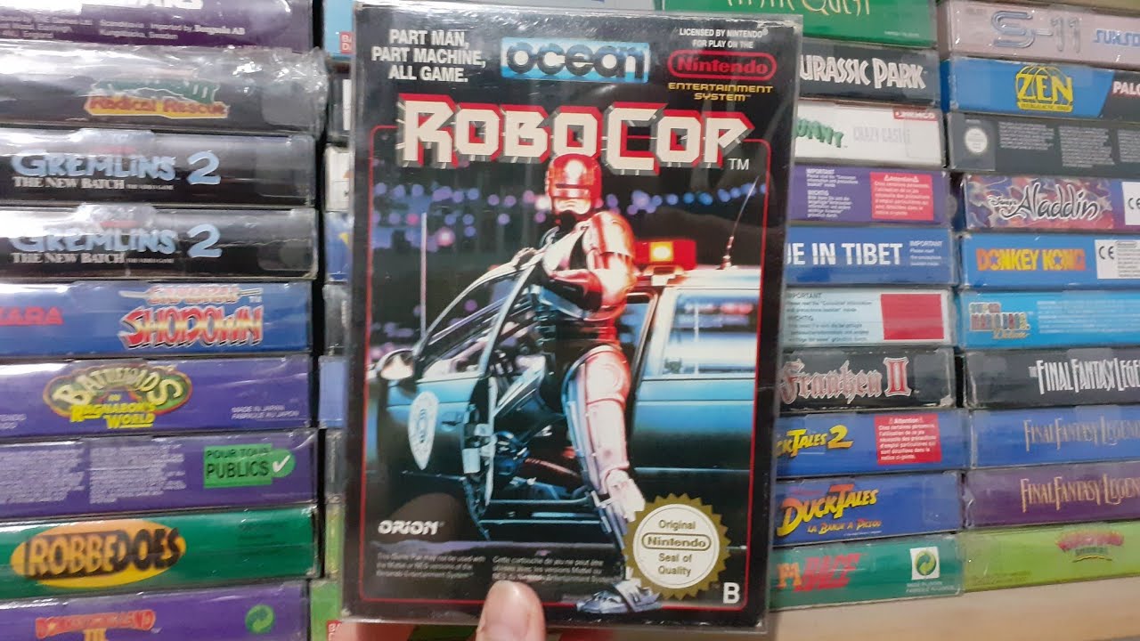 On joue à ROBOCOP ! (Nintendo NES)