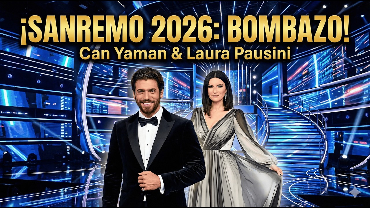 SANREMO 2026: EL GLAMOUR DE CAN YAMAN Y LOS SECRETOS DEL ESCENARIO MÁS ESPECTACULAR #canyaman #new