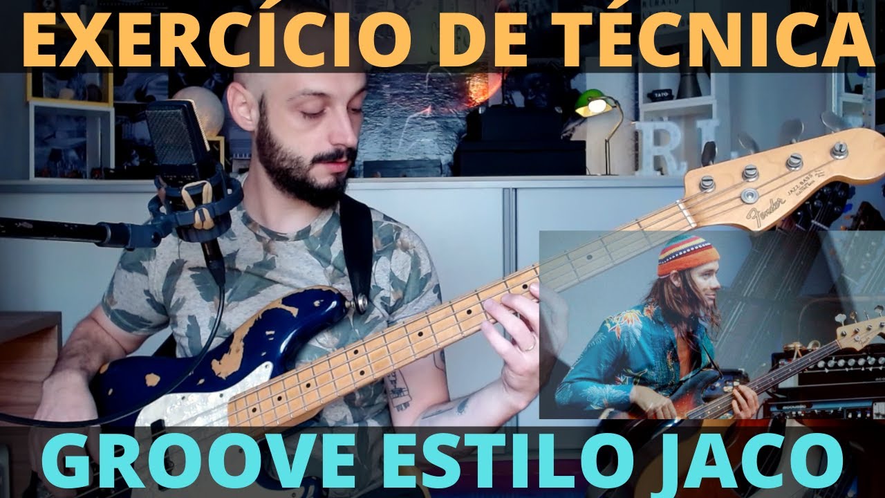 GHOST NOTE - EXERCÍCIO PARA GROOVE - JACO PASTORIUS (EP-59)