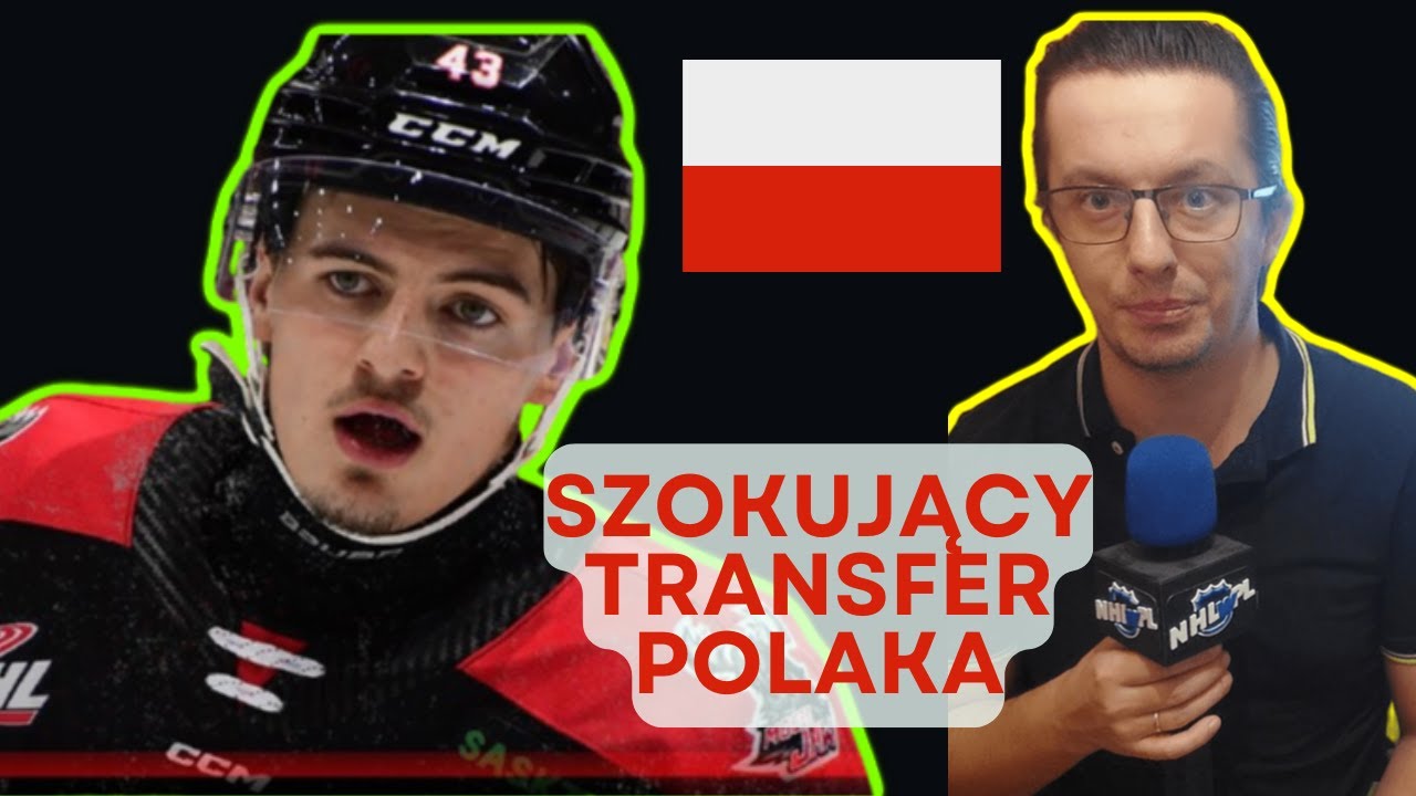 KONIEC MARZEŃ o NHL? Polski TALENT w SZOKUJĄCYM transferze! 😱 | Krzysztof Maciaś