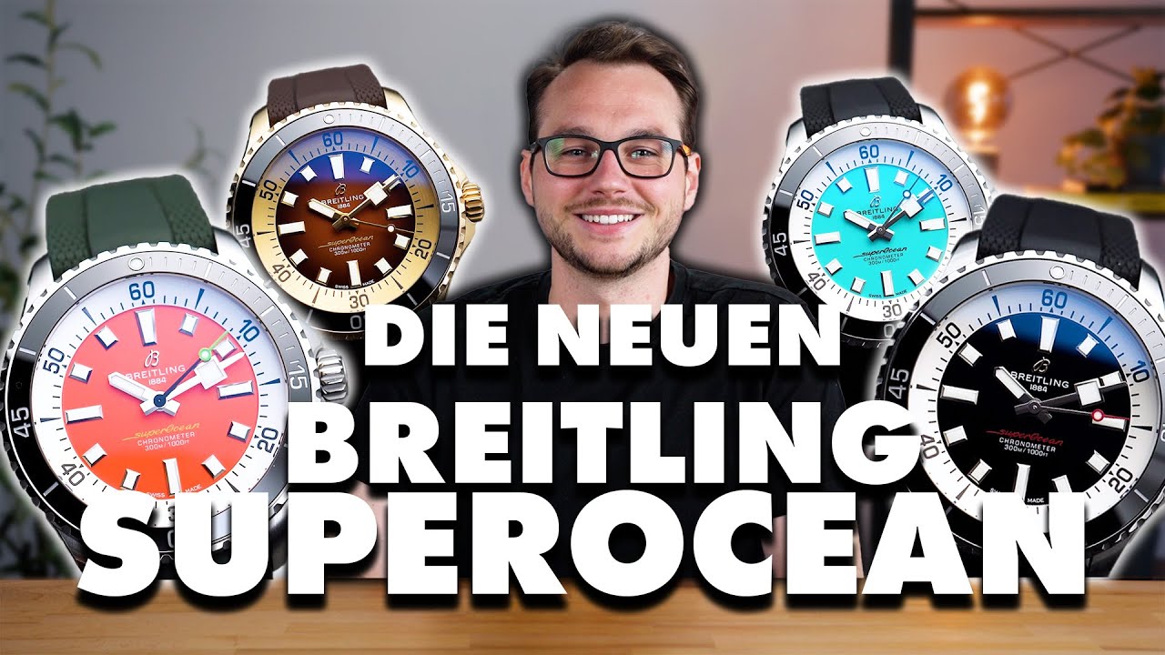Breitling’s neue SUPEROCEAN ist von den 1960er Jahren inspiriert