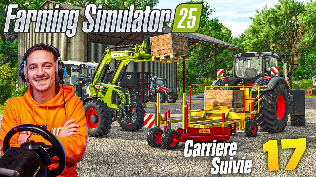 ON TENTE UNE NOUVELLE CULTURE ! FARMING SIMULATOR 25 ! Carrière Suivie #17