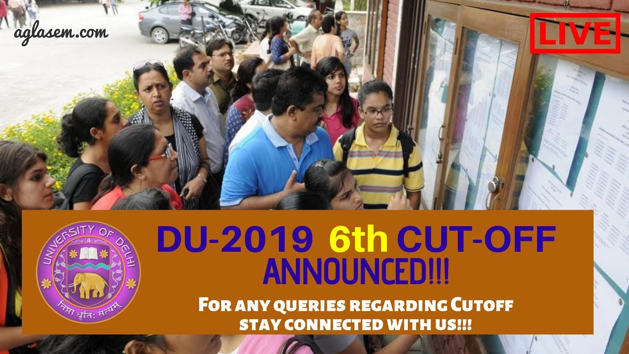 DU 6th Cut-Off 2019