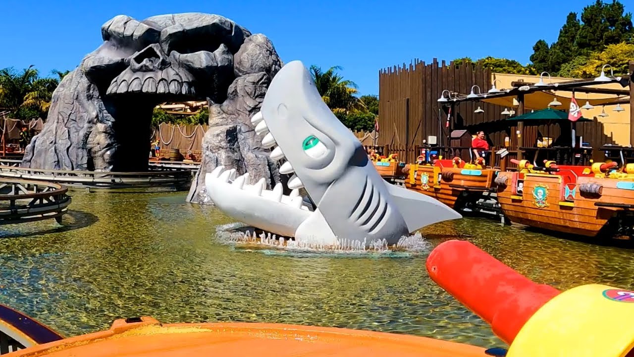 Splash Battle Ride - Legoland California [4K]