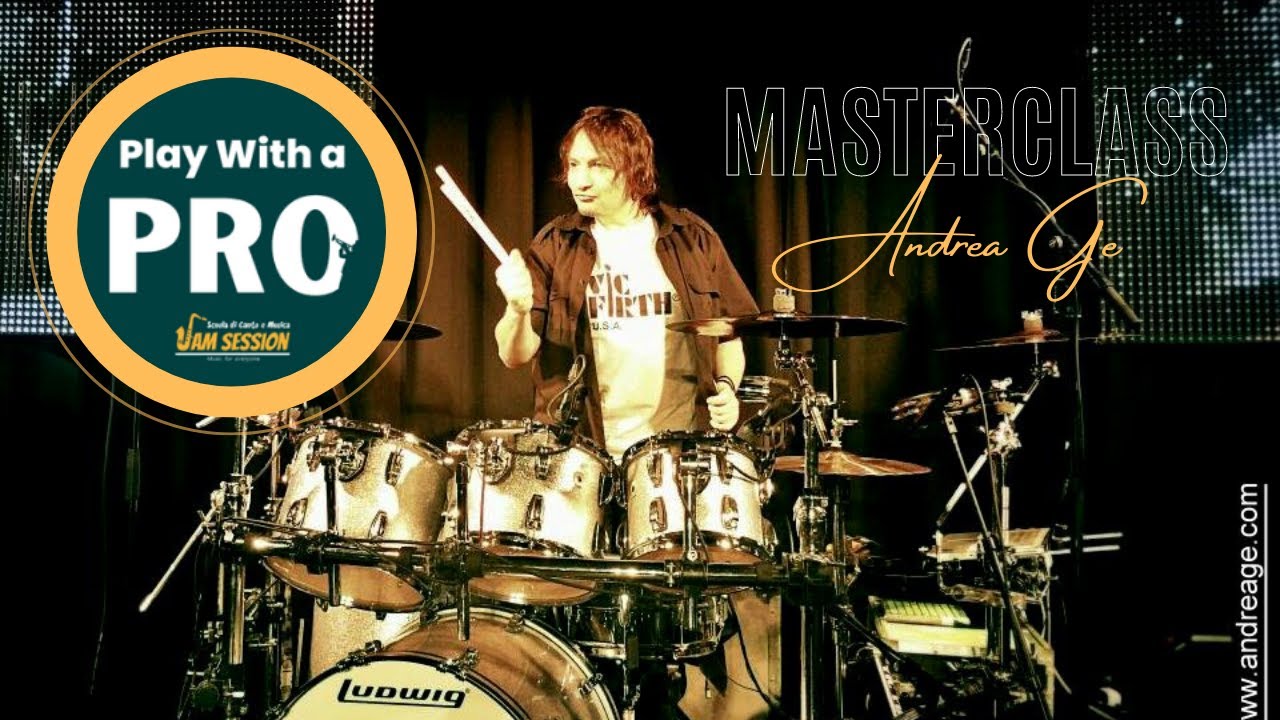 PLAY WITH A PRO - Andrea Ge 03/12/22 || Scuola di Musica Jam Session
