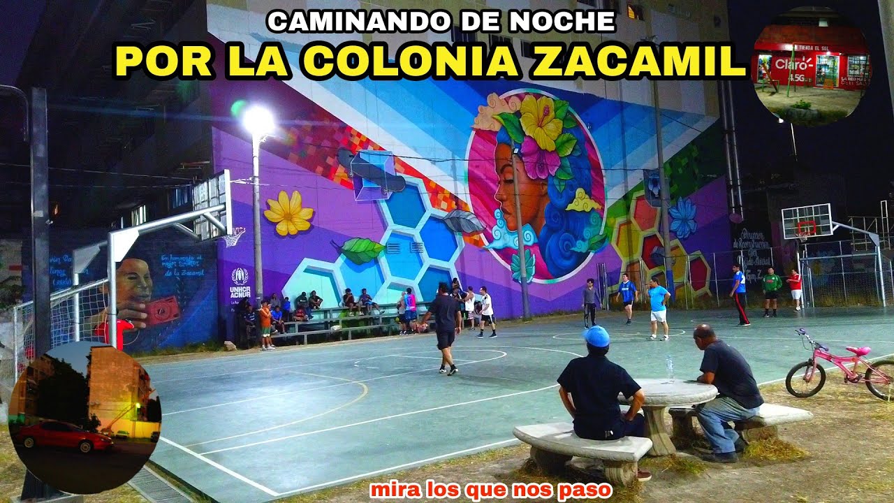 CAMINANDO DE NOCHE POR LA COLONIA ZACAMIL. mira los que nos paso. #elsalvador #zacamil
