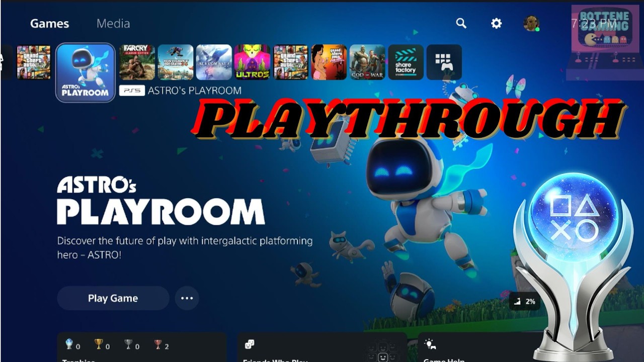 🔴🔴ASTRO'S PLAYROOM - GAMEPLAY PLAYTHROUGH & CHATTING #astrosplayroom #astrobotwalkthrough