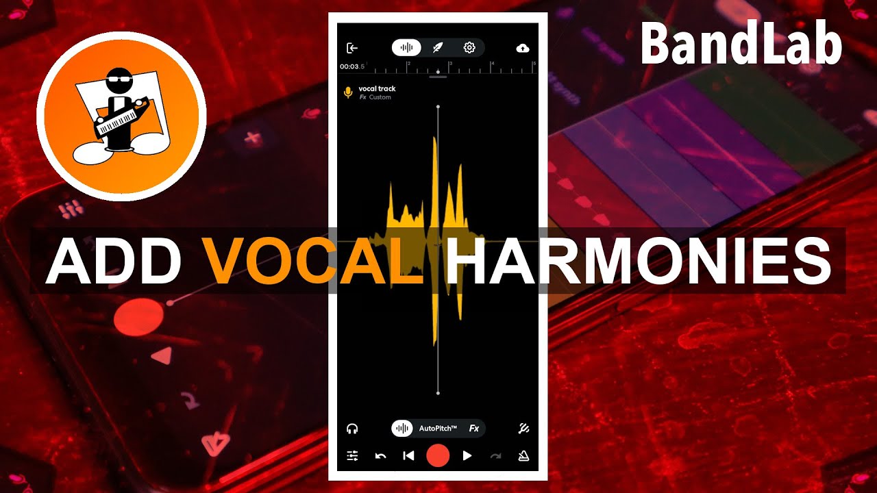 Как добавить вокальные гармонии в вашу песню в BandLab