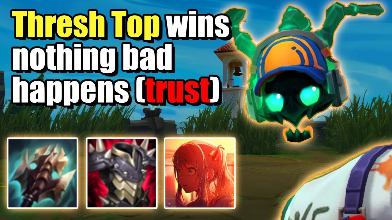The Key to AD Thresh Top is to Stay Very, Very Calm - Thresh vs Darius - League of Legends