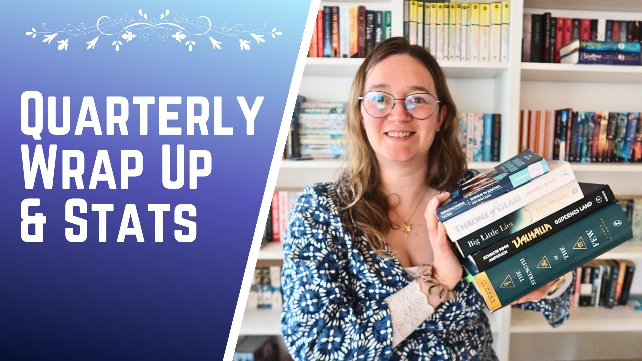 Quarterly Reading Wrap Up & Statistics | Q1 - Lots of fantasy books