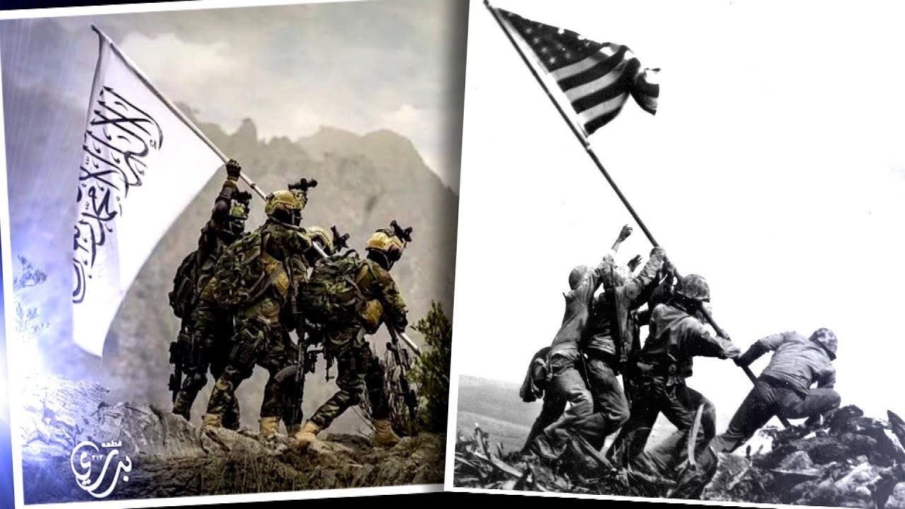 Taliban Mocks US by Recreating Iwo Jima Flag Hoisting