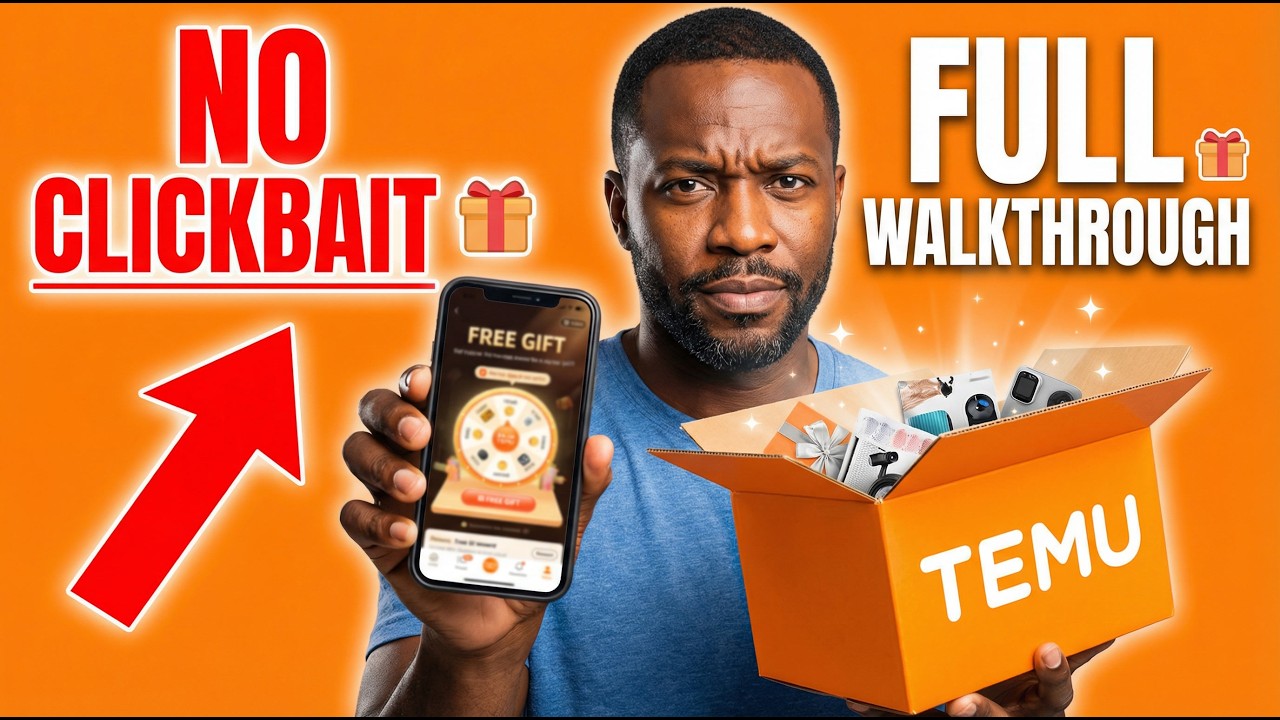 Temu Free Gift (No Clickbait) &ndash; Full Walkthrough 🎁🧾