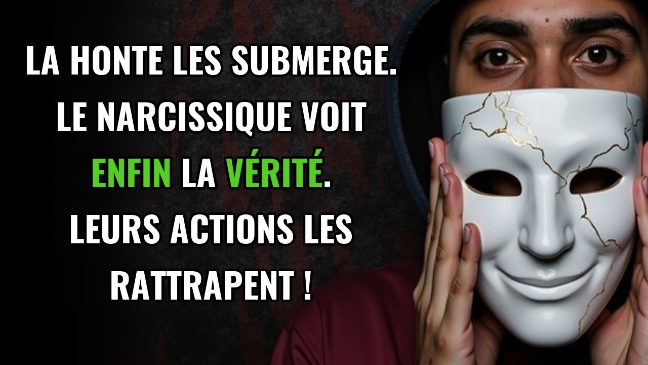 Le narcissique ne peut plus fuir la vérité. Le poids de la honte le détruit | Narcissisme