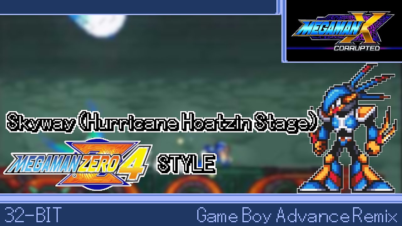 [GBA]Skyway (Hurricane Hoatzin Stage) - Mega Man X Corrupted(MMZ4 Style)