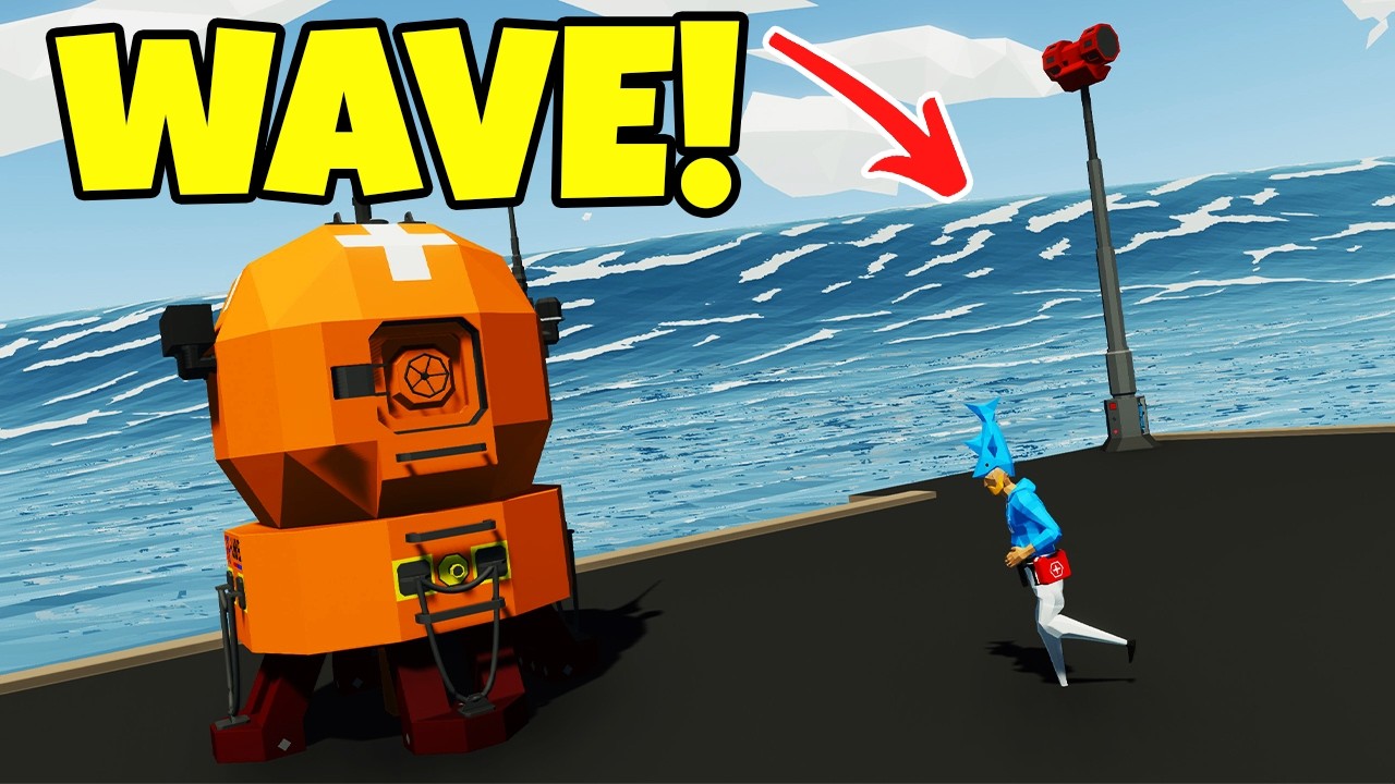 Tsunami Pods vs HUGE TSUNAMI Survival! | Stormworks