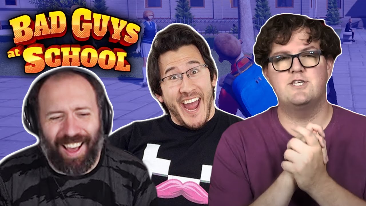 What Is This School?! | Bad Guys At School w/ @markiplier and @LordMinion777