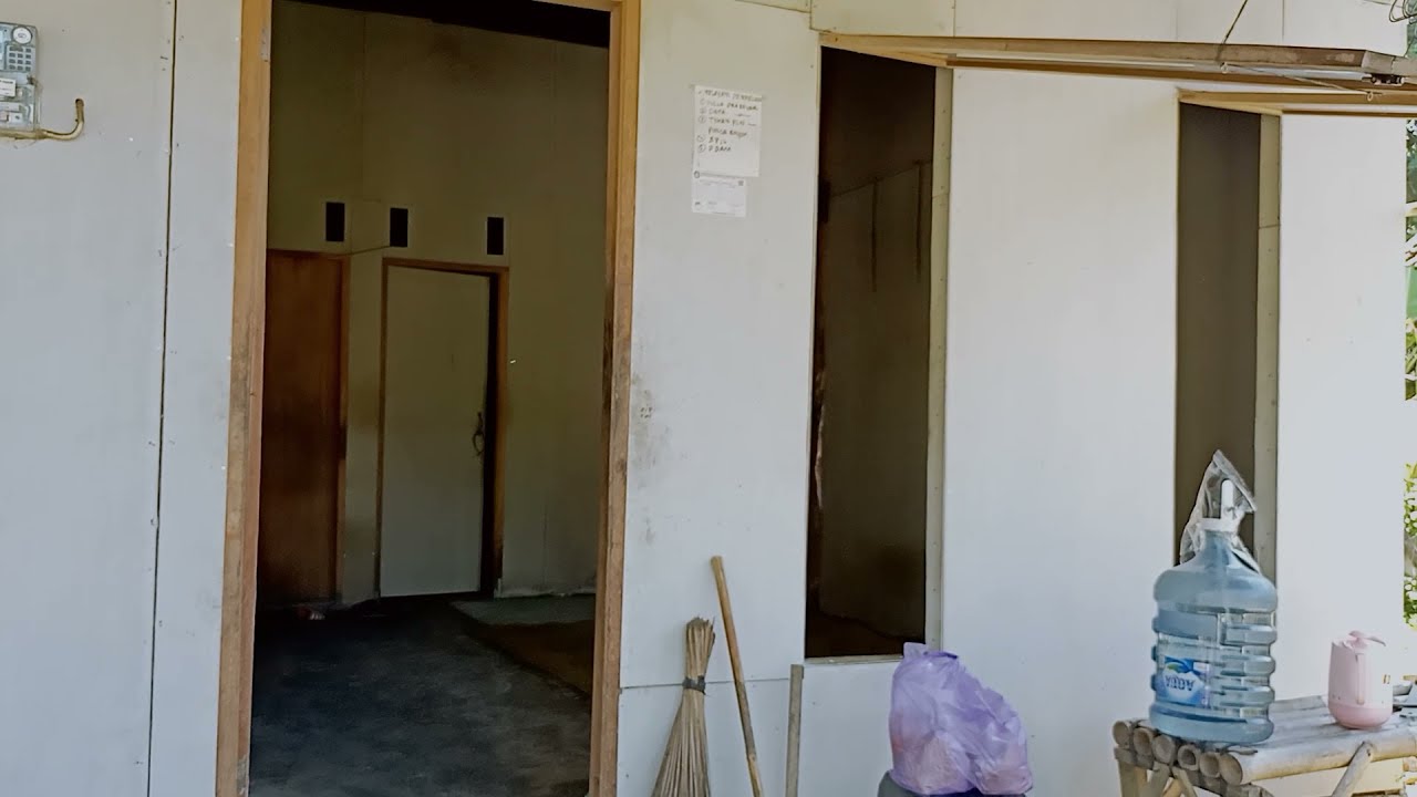 CONTOH RUMAH RANGKA KAYU DAN GRC YG SUDAH JADI