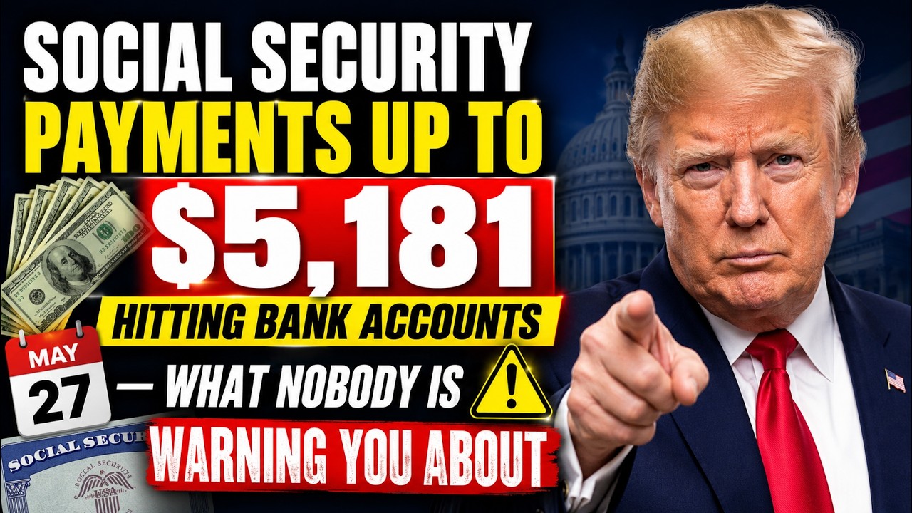 Social Security Payments Up To $5,181 Hitting Bank Accounts May 27 &mdash; What Nobody Is Warning You