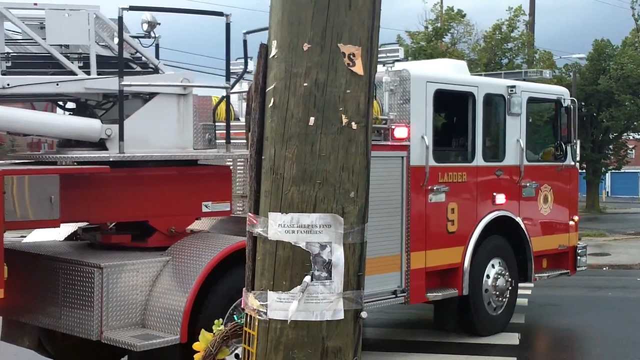 PFD Ladder 9 arriving to cover Ladder 16