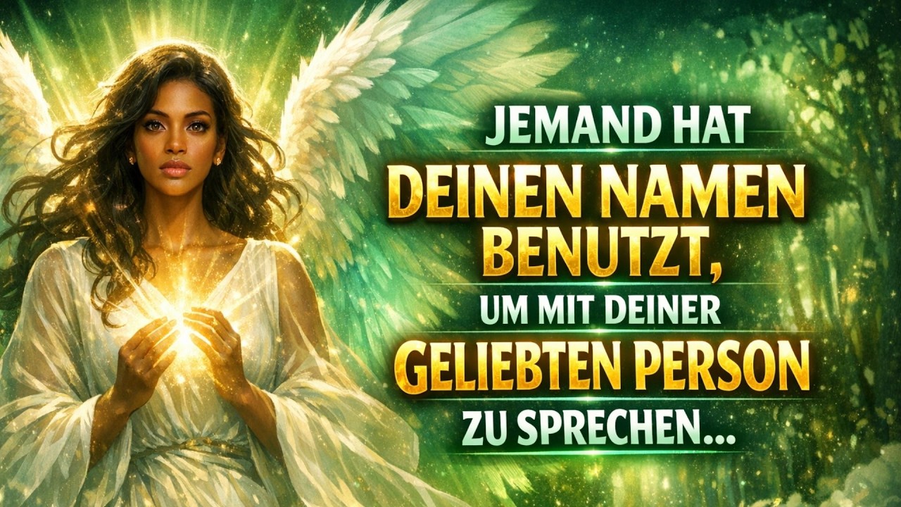 JEMAND HAT DEINEN NAMEN BENUTZT, UM MIT DEINER GELIEBTEN PERSON ZU SPRECHEN…