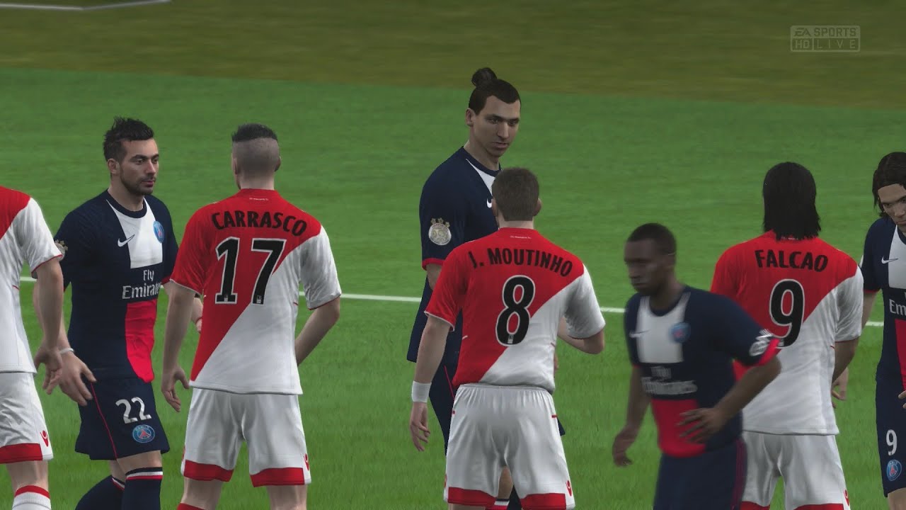 (PS4) FIFA 14 | Paris SG vs AS Monaco | FULL GAMEPLAY [PlayStation 4 1080p HD Next Gen]