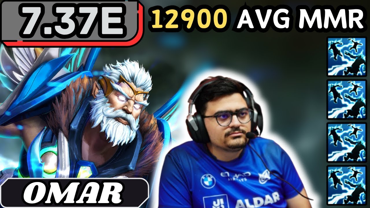 7.37e - Omar ZEUS Soft Support Gameplay - Dota 2 Full Match Gameplay
