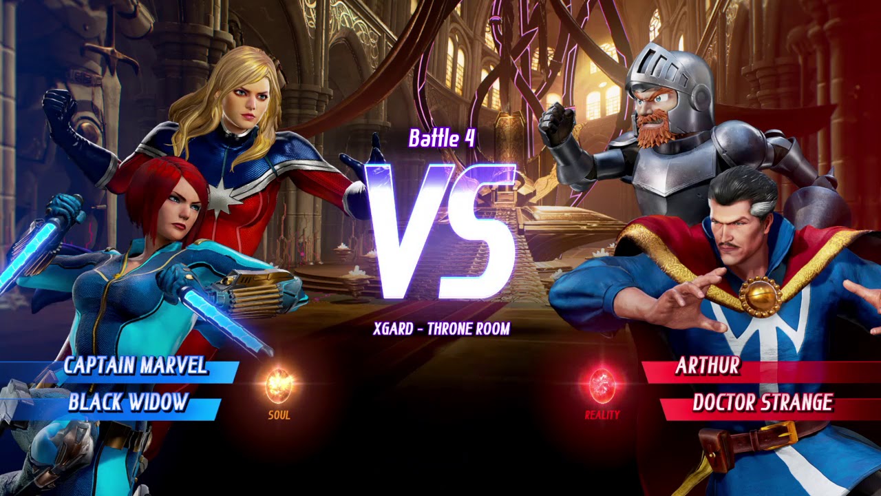 MARVEL VS. CAPCOM: INFINITE Captain Marvel & Black Widow Playthrough