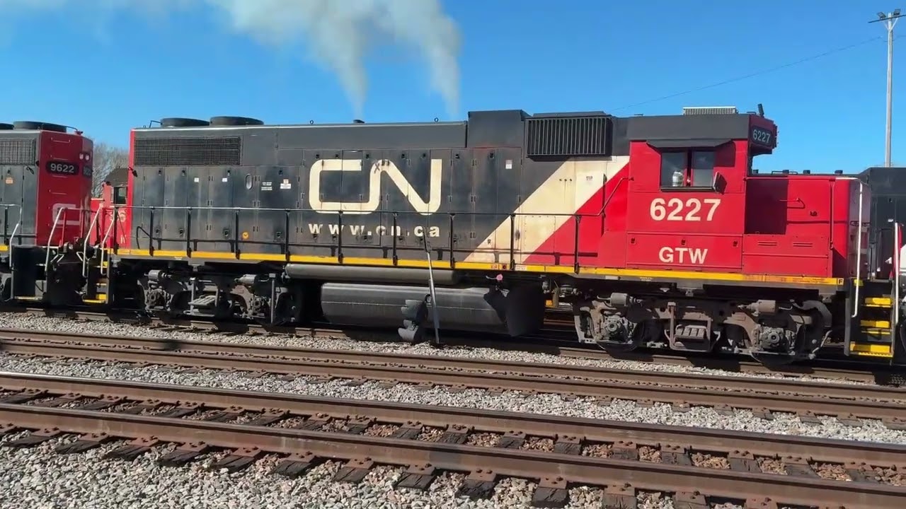 CN Yard and switching: Jackson Mississippi; (2-1-2026)