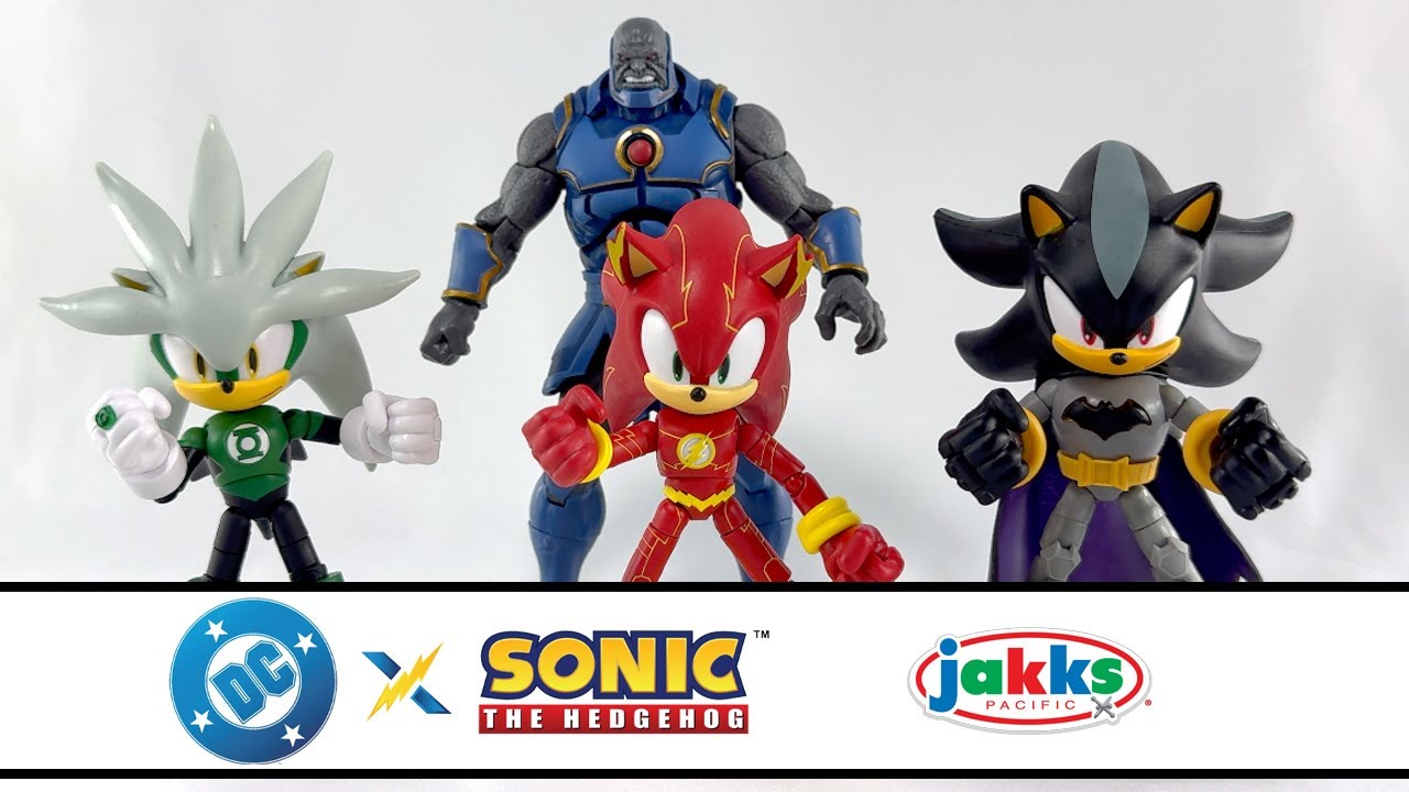 When Worlds Collide – Обзор набора игрушек DC x Sonic от Jakks Pacific