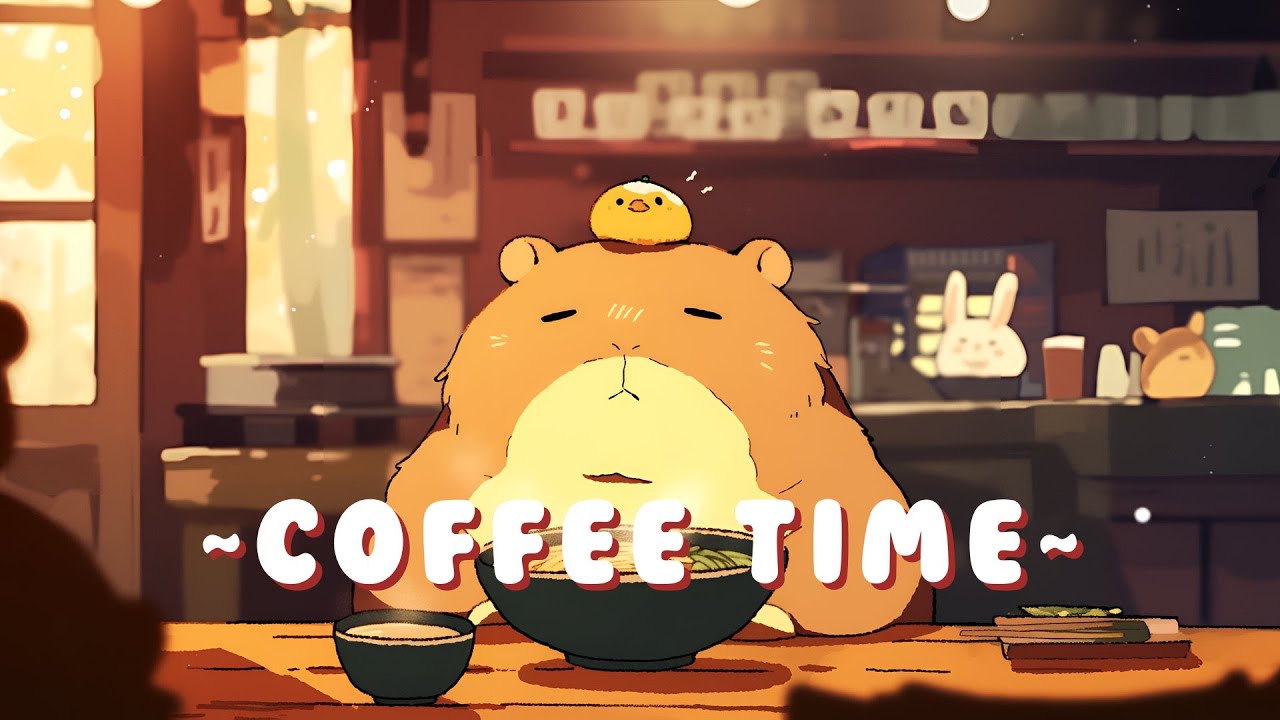[Extended Mix] Capybara Lofi Music Station - Relaxing Beats to Study/Sleep/Chill ~ Quiet Moments ...