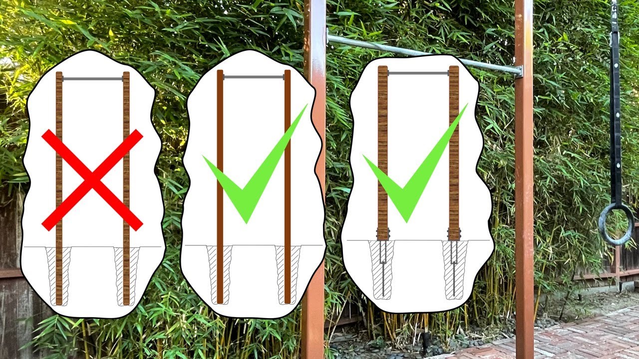 How To Build A REALLY GOOD pullup bar