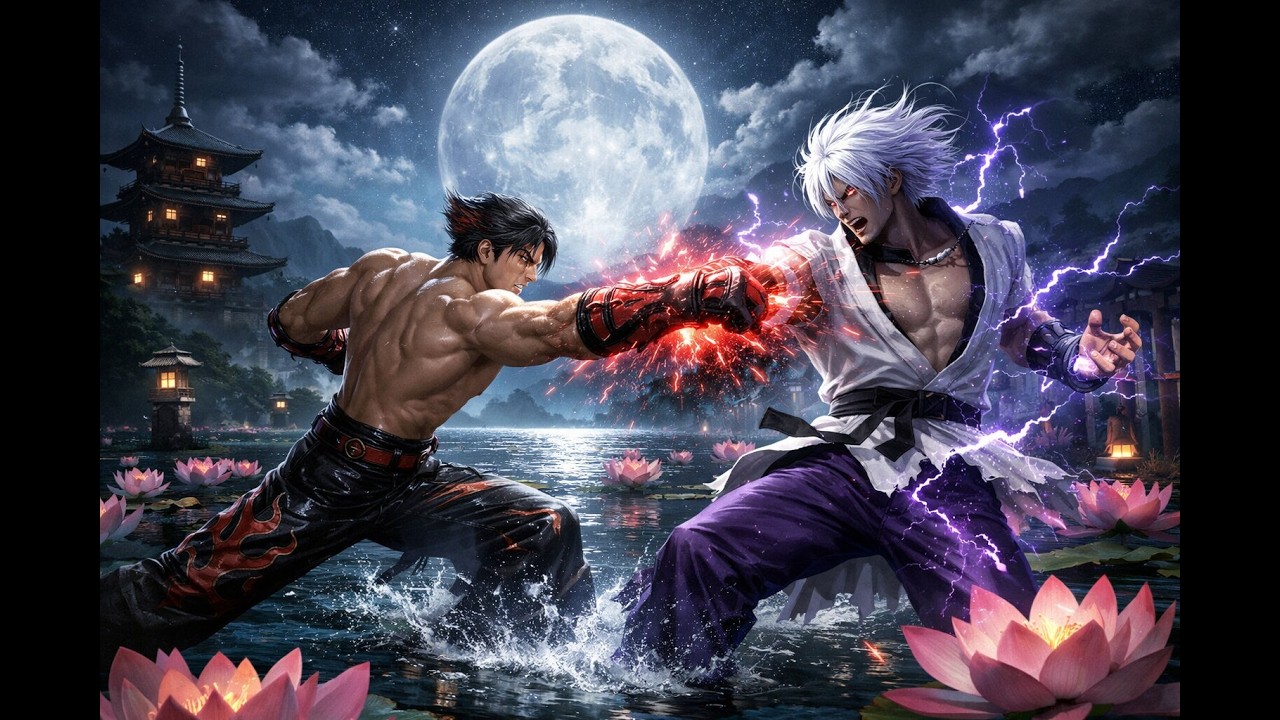 AC's Nut GAMES | MUGEN Req Match Series | Jin Kazama vs Orochi