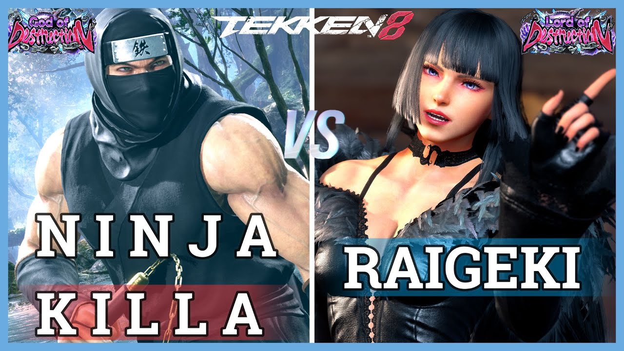 Tekken 8 | Ninjakilla (Law) vs Raigeki9 (Lili) | Ranked Matches