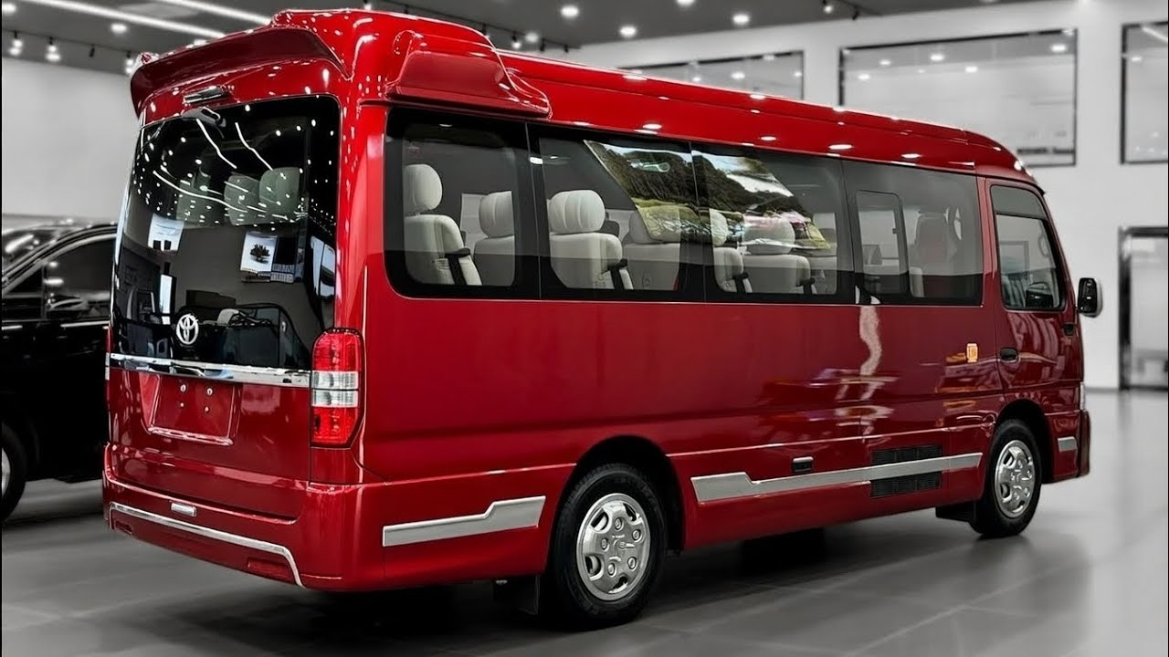 2026 Toyota Coaster 10-Seater VIP – The Ultimate Luxury Lounge on Wheels!