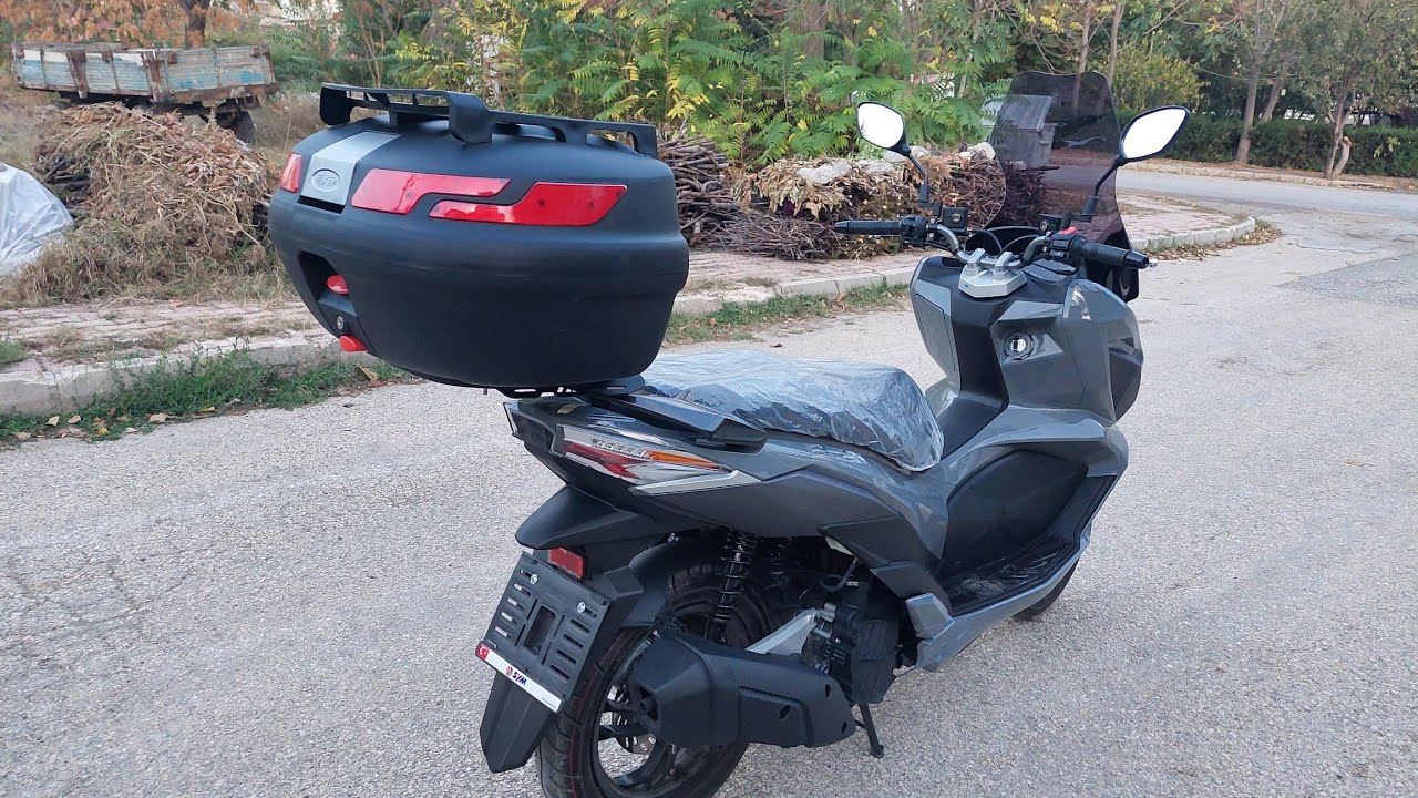 Sym Jet x 125 için Çanta demiri ve Çanta Montajı Yaptık