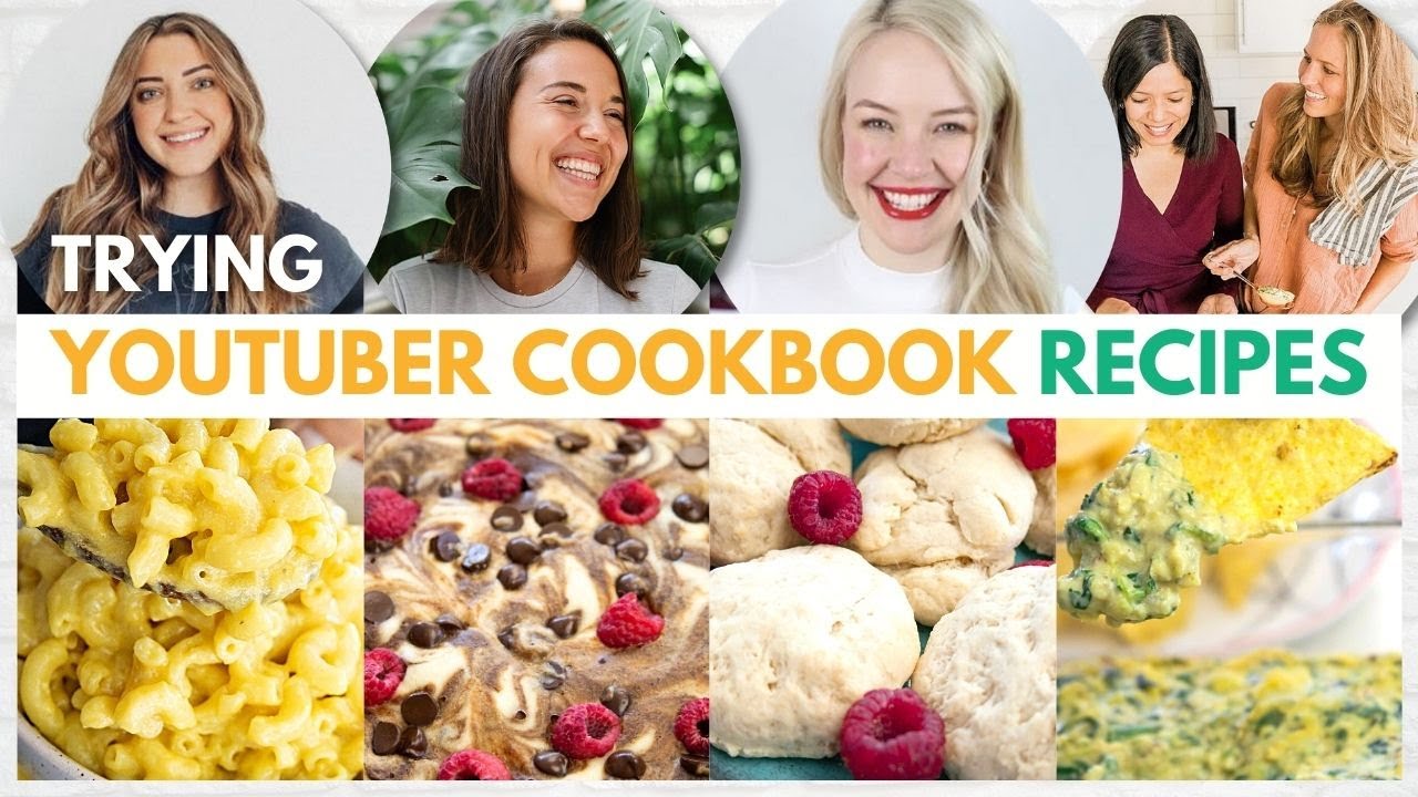 Trying VEGAN YOUTUBERS' Cookbook Recipes!