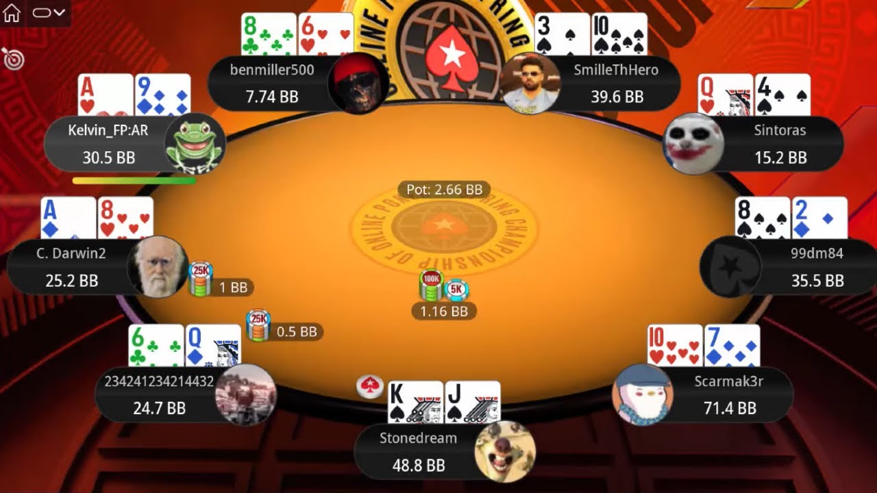 C. Darwin2 vs SmilleThHero vs Scarmak3r &ndash; Final Table Replay 125-H