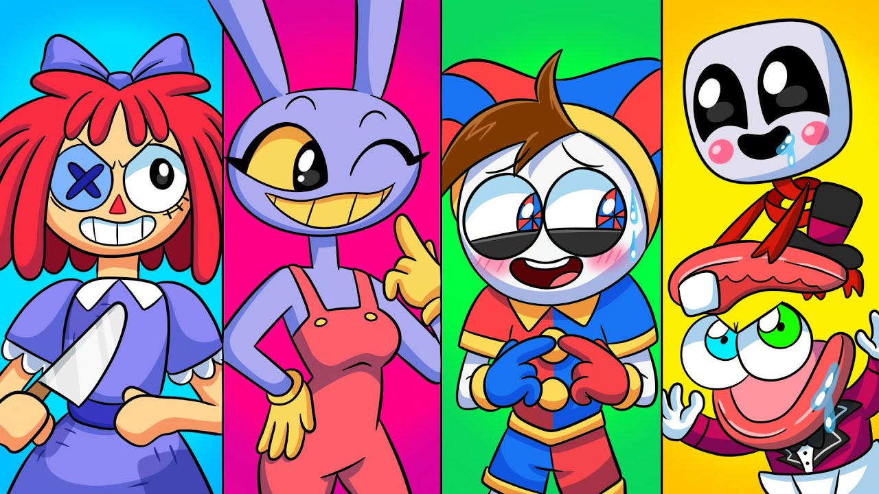 50 THE AMAZING DIGITAL CIRCUS COMPILACIÓN DE ANIMACIONES UNOFFICIAL!