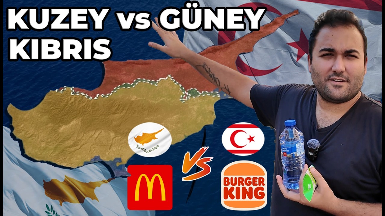 KUZEY KIBRIS vs G&Uuml;NEY KIBRIS YEMEKLERİ!