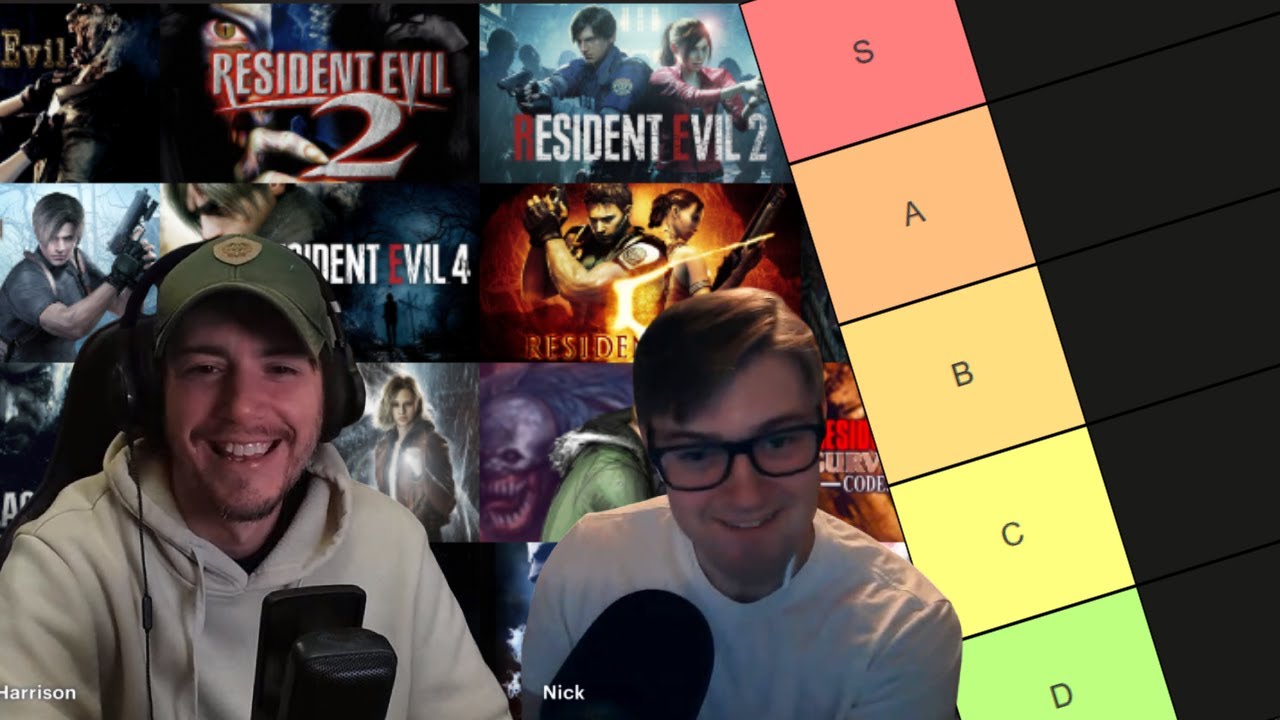 Ranking all of the mainline Resident Evil Games