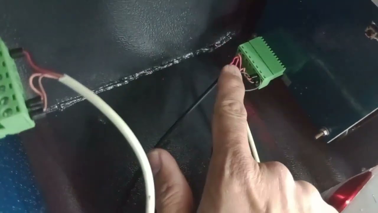 os fios do pictgrama e da barreira da cancela bldc @SEGSegurançaEletrônica