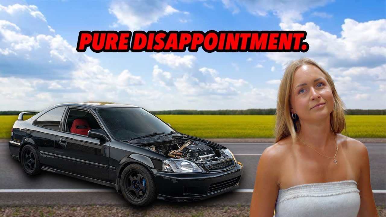 MY WIFE'S REACTION TO MY 450WHP HONDA!