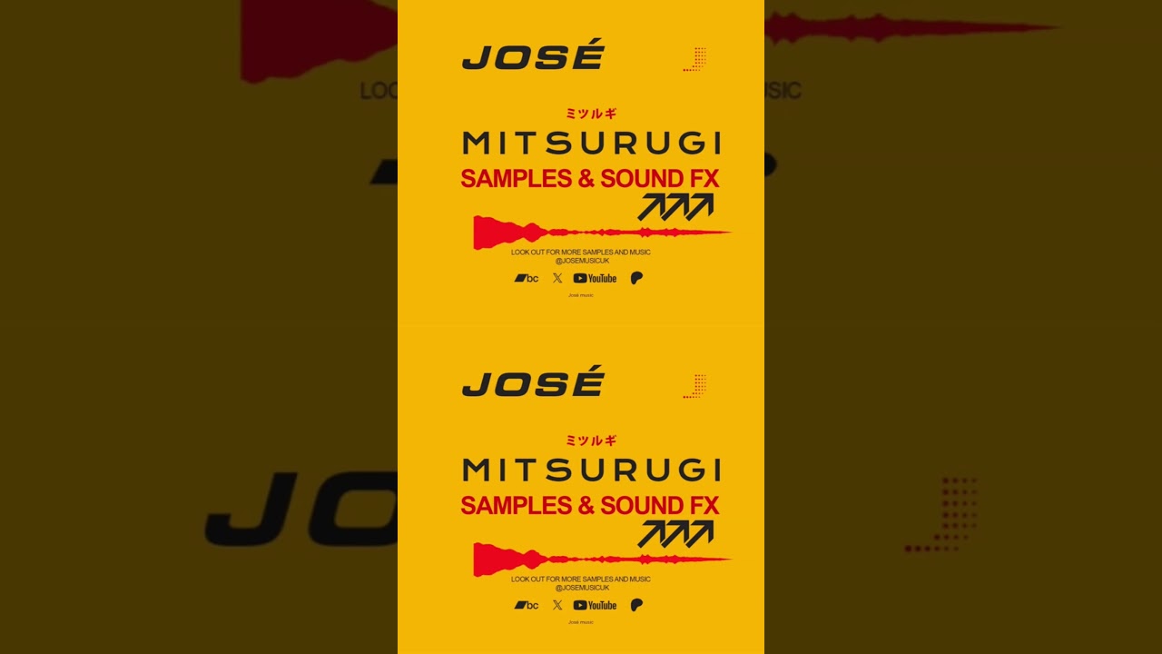 MITSURUGI - Mini SAMPLES KIT SFX AND SAMPLES (16bit 48khz) #soundfx #Samplekit #josemusicuk